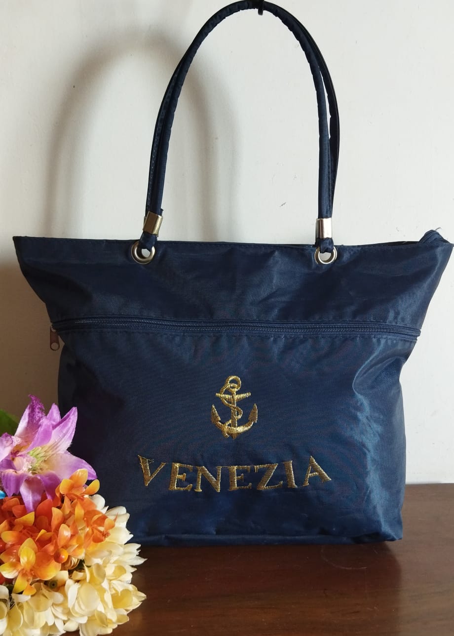 Venezia blue Hand bag