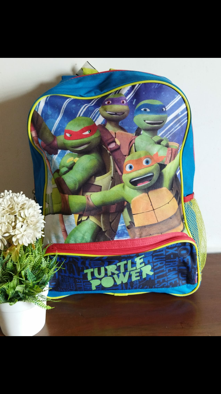 Turtle power School Bag