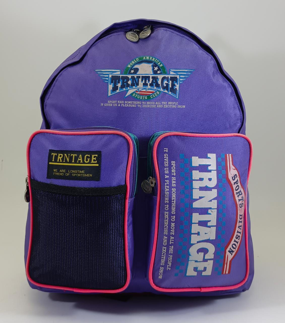 TRNTAGE Purple School Bag