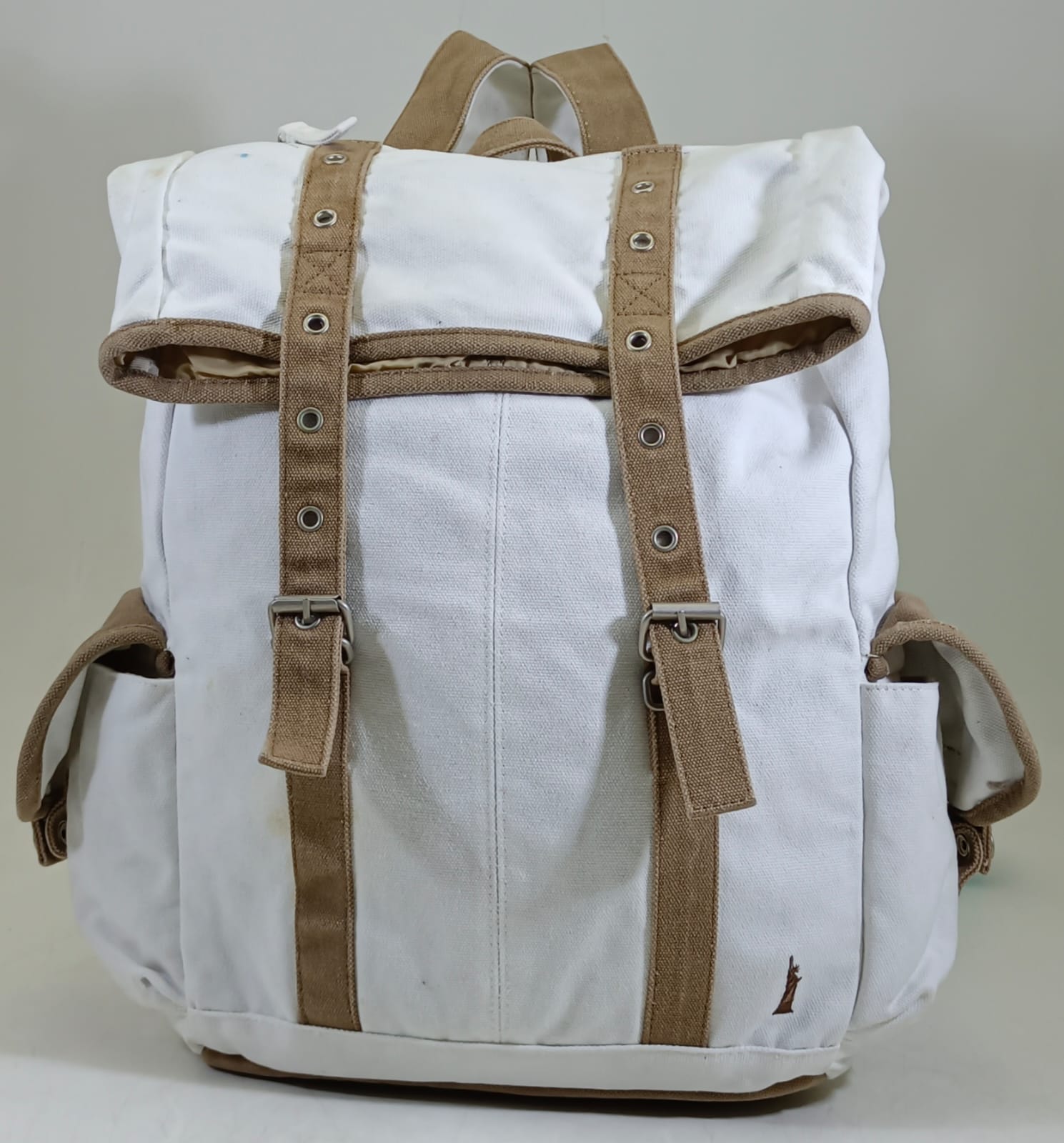 White Bagpack