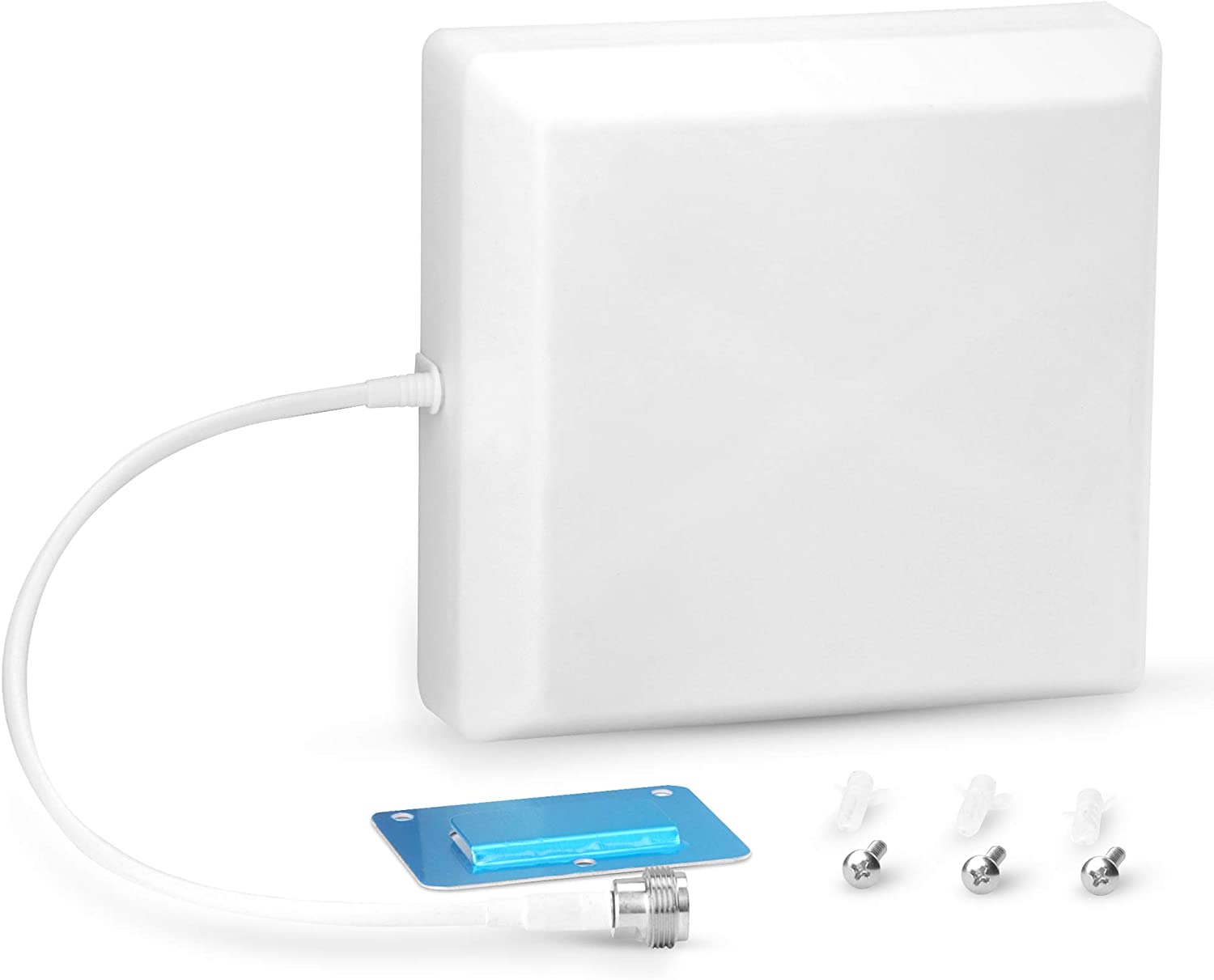 ZDTECH Indoor Wall Mount Panel Antenna, Cell Phone Signal Boosters with N-Female Connectors for Home 2G, 3G, 4G,