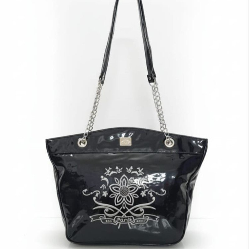 Roberto jelly Leather Tote Bag