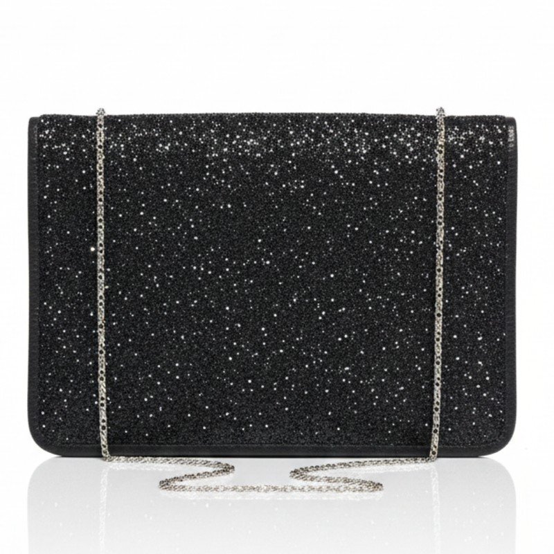 Black Sequence slim Crossbody