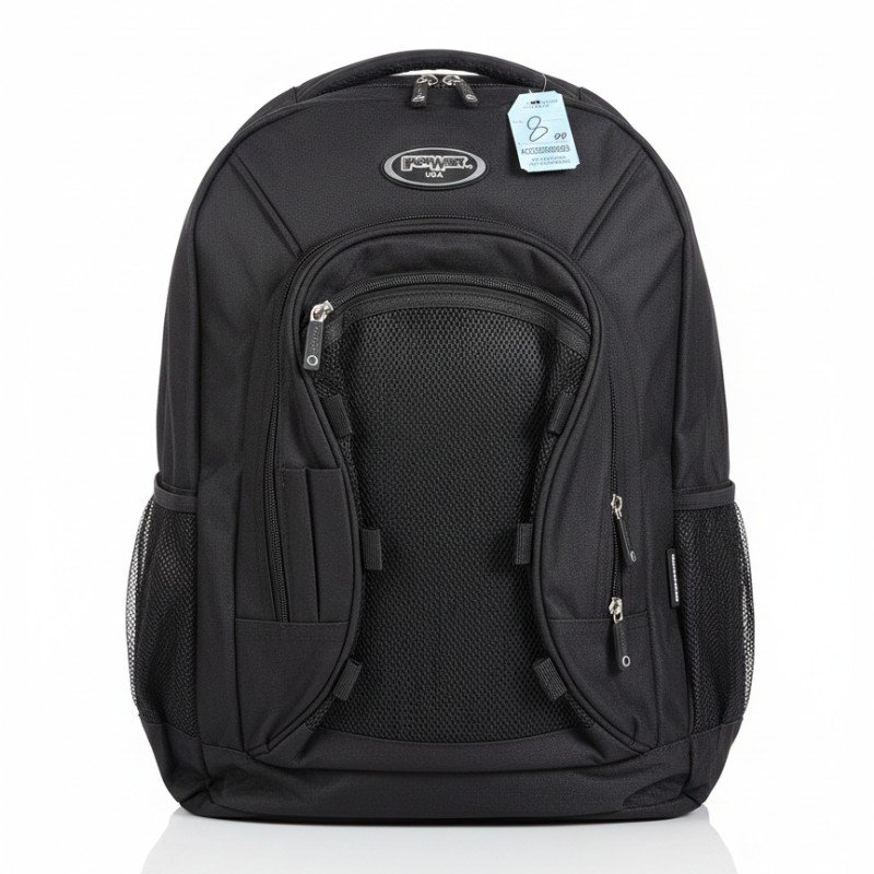 Elegant Black Bagpack