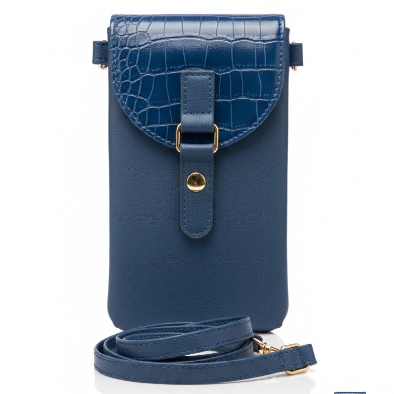 Navy Blue Mobile Crossbody