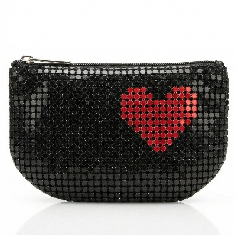 Elegant Metal mesh style pouch