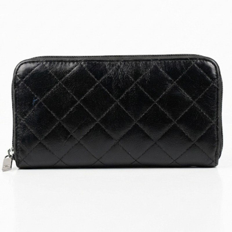 Black Quilted Wallet
