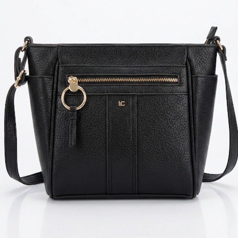 Liz Claiborne branded leather Crossbody