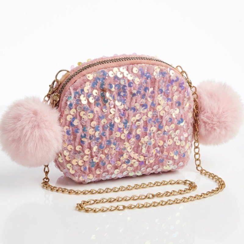 Fully sequence beautiful kids crossbody