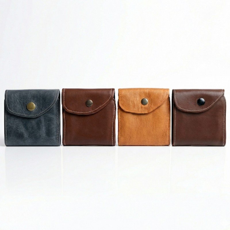 Beautiful colours leather wallet