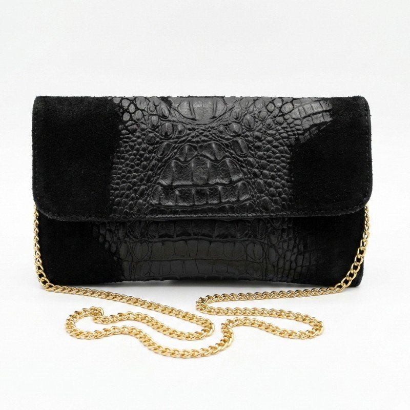 Vera Pelle original crocodile leather Crossbody