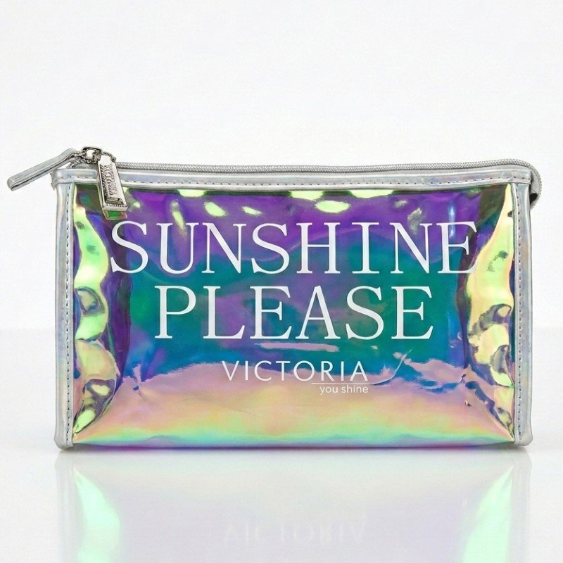 Beautiful holographic pouch