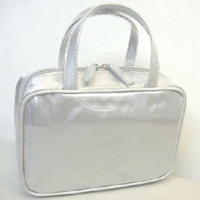 Decent look silver Hand bag