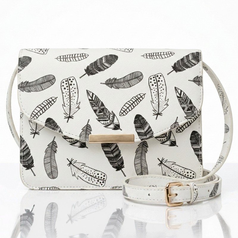 Beautiful stylish leather Crossbody