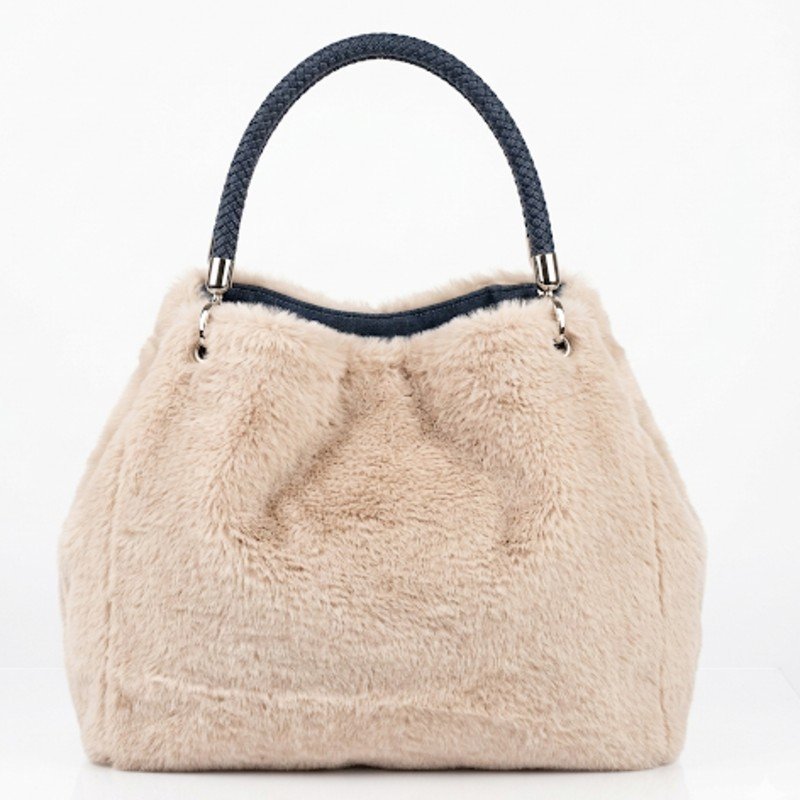 Elegant soft fur specious Tote bag