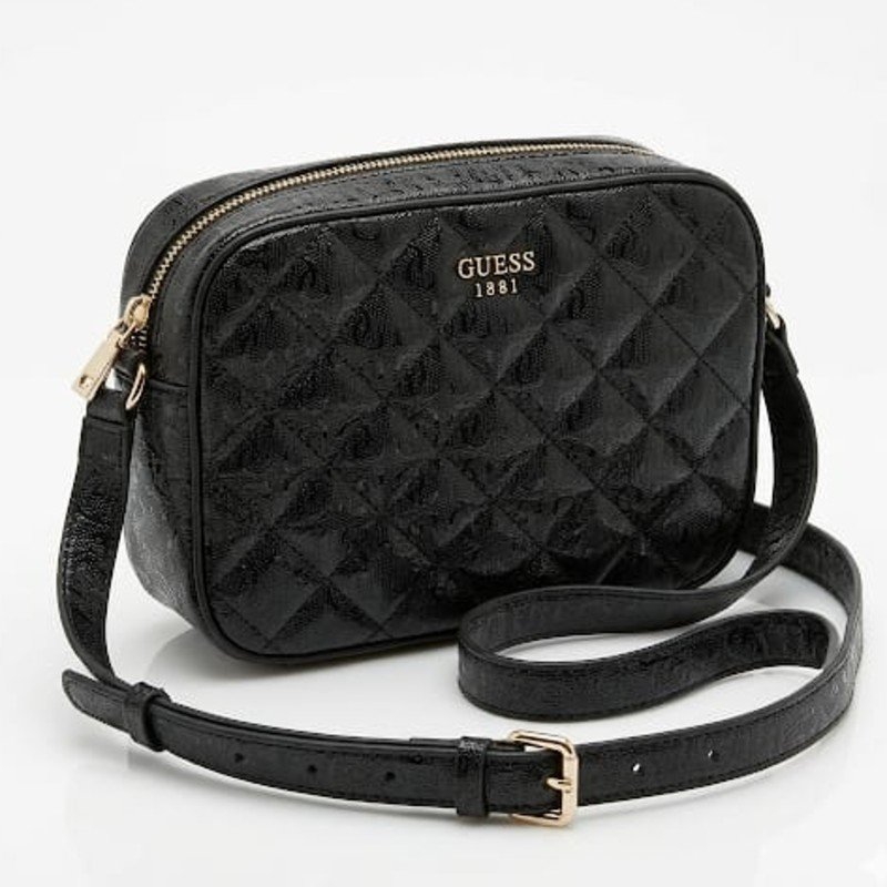 Guess branded coded crossbody