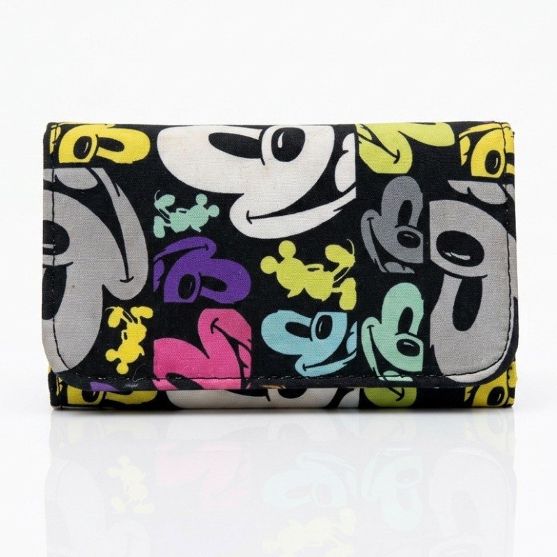 Disney Parks Mickey Mouse Snap Tri-Fold Wallet