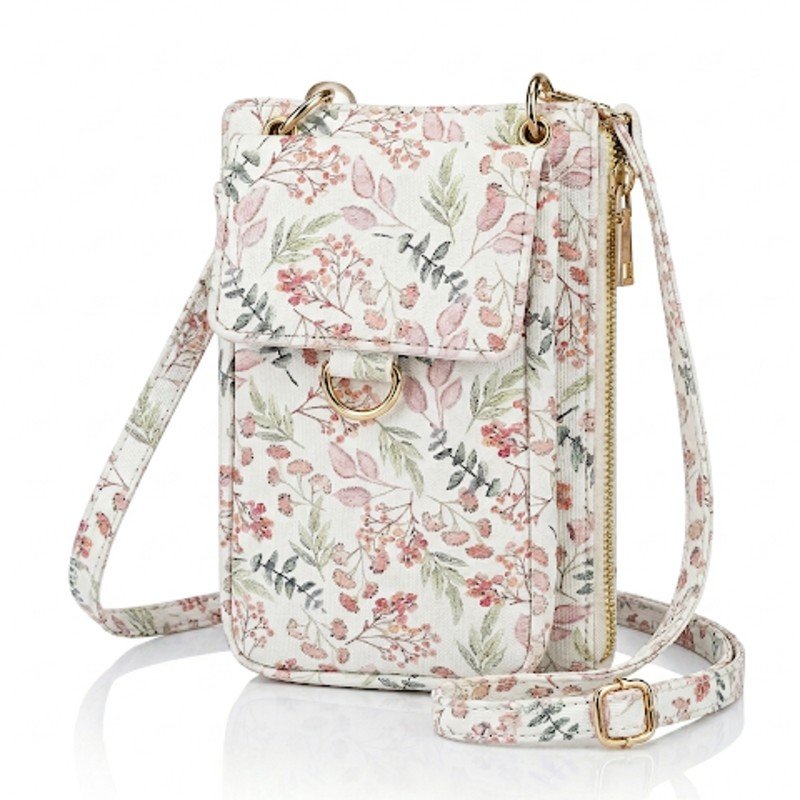 Beautiful stylish floral print crossbody