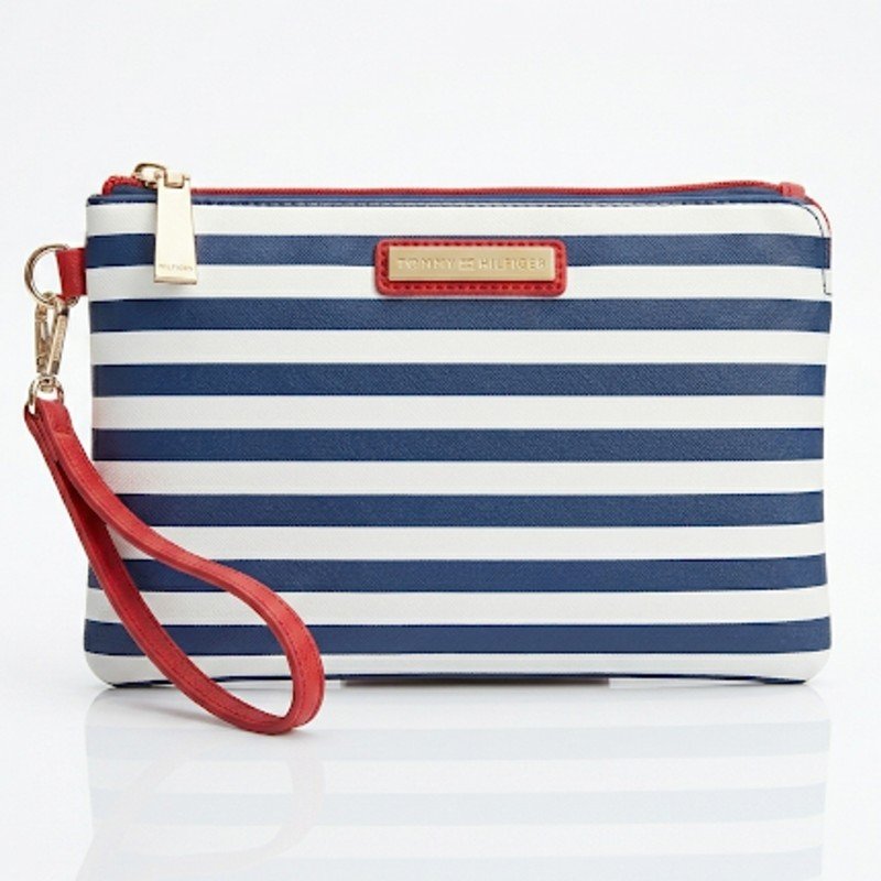 Tommy Hilfiger Branded wristlet pouch