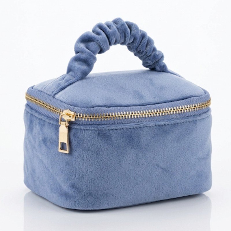 A New Day Cube Zippered Jewelry Organizer, a small velvet case