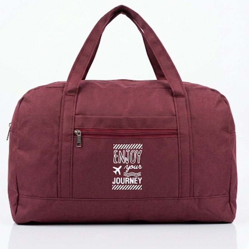 Premium Quality Maroon Travel Duffel Bag