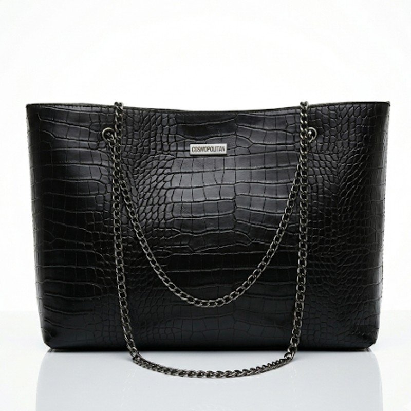 Cosmopolitan branded fux leather Handbag