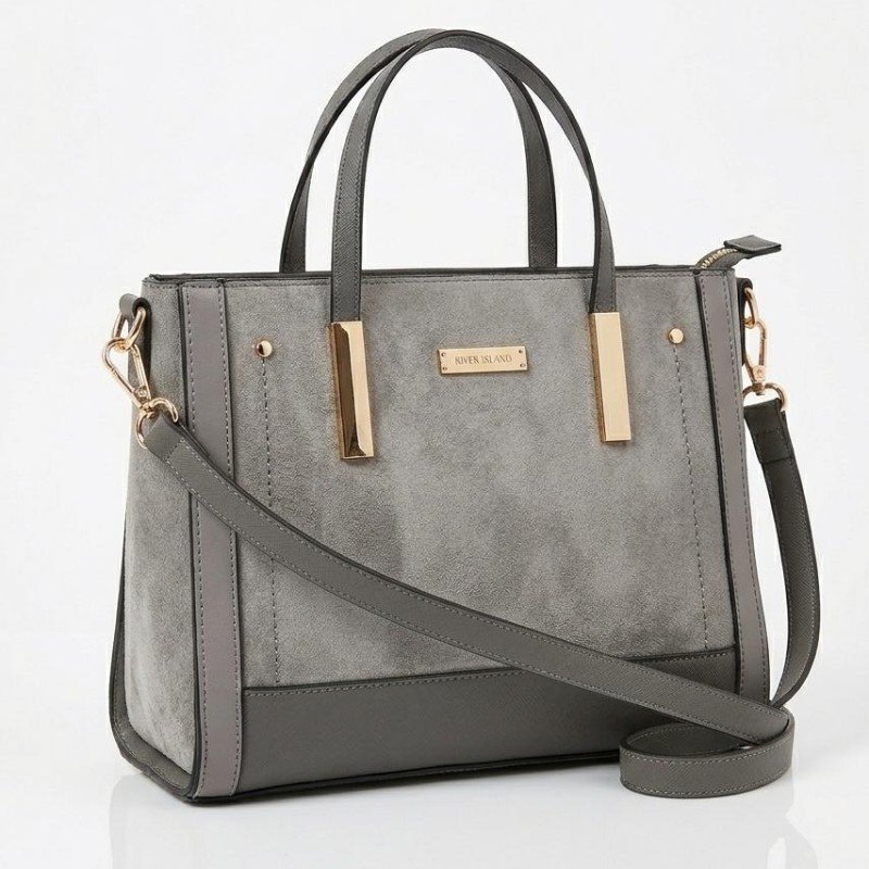 River island coded branded Hand bag
