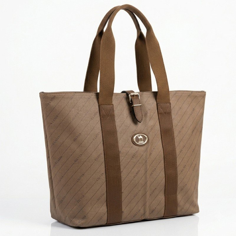 brown U.S. Polo Assn. tote bag