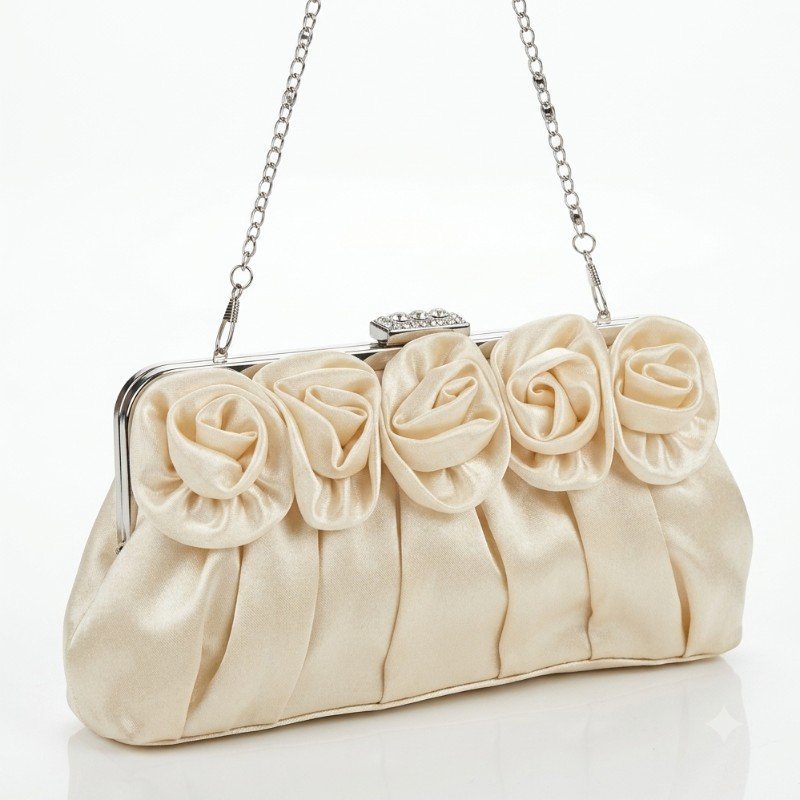 JJ's House satin evening clutch