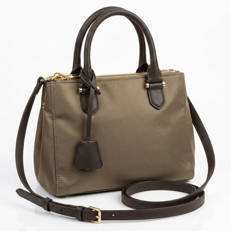 Olive green small size hand carry+ Crossbody