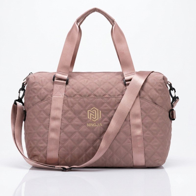 Ningjia quilted travel duffel bag