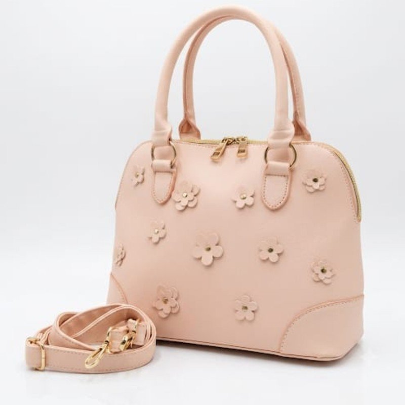 Pink Earth Music&Ecology shoulder bag