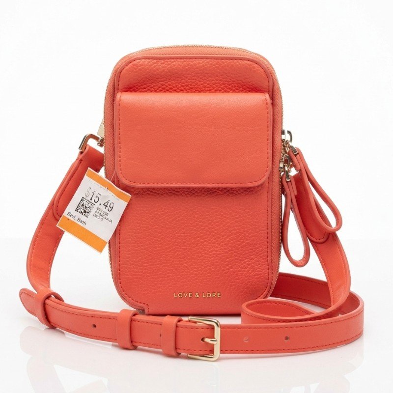 Love & lore branded mobile crossbody