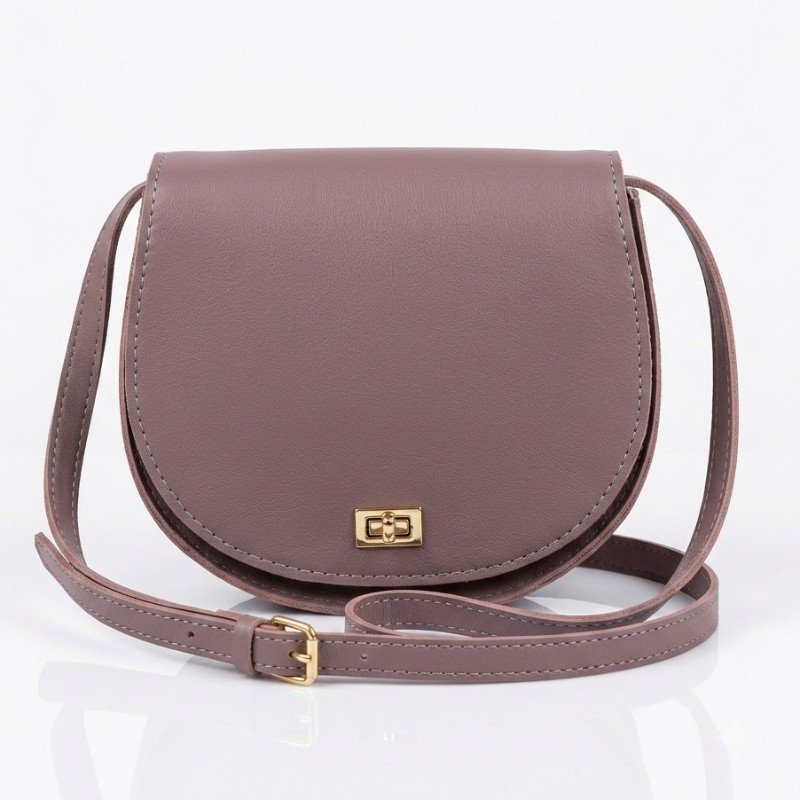 Mouve colour small crossbody bag