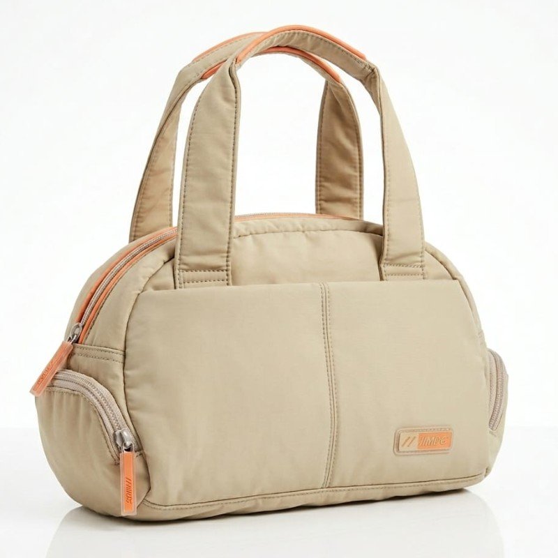 beige Nere coated toiletry+ Mother bag