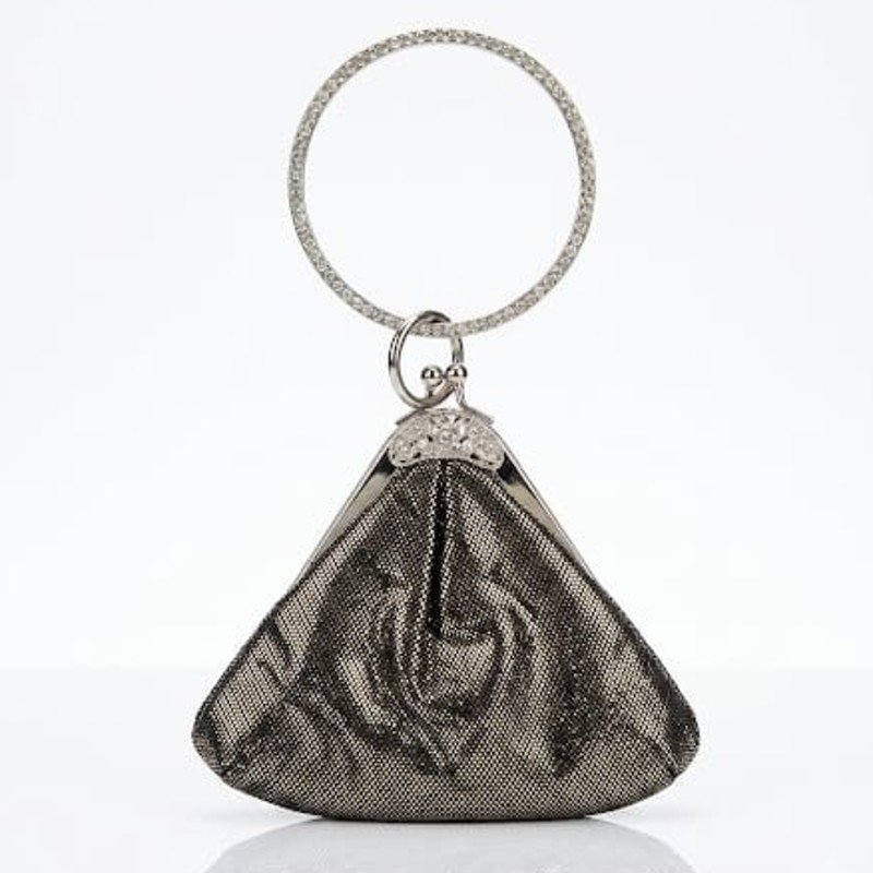 silver Rabanne Pixel Tube Bag