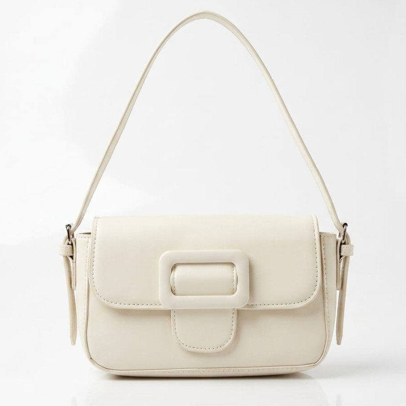 Max Fashion beige shoulder bag
