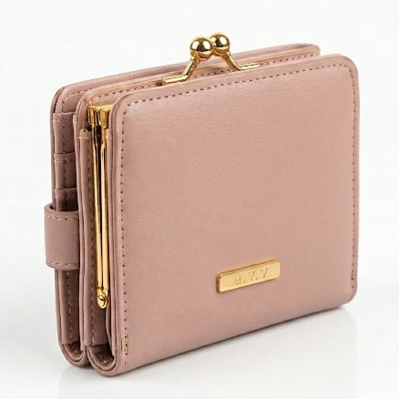 pink a.v.v short wallet