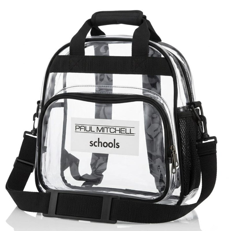 Paul Mitchell Schools transparent Travel Bag
