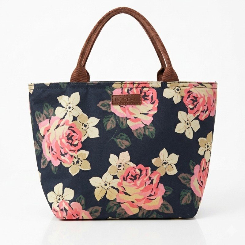 Lokass floral print totebag