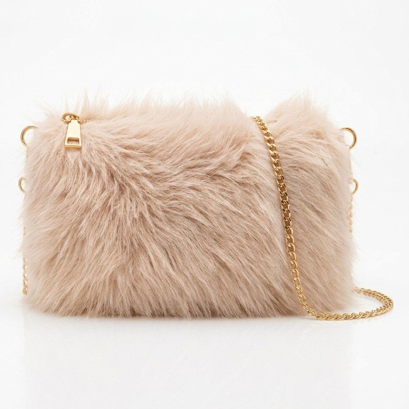 Women's Faux Fur Crossbody Bag
