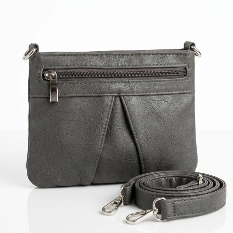 grey Zellbury leather cross-body bag