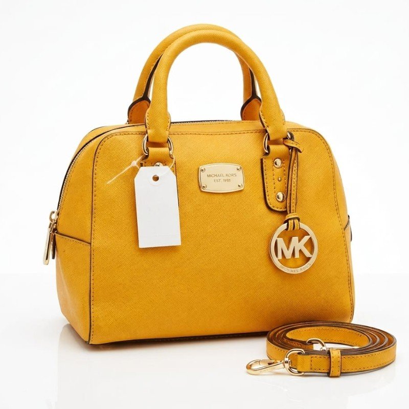 Michael kors branded leather handbag
