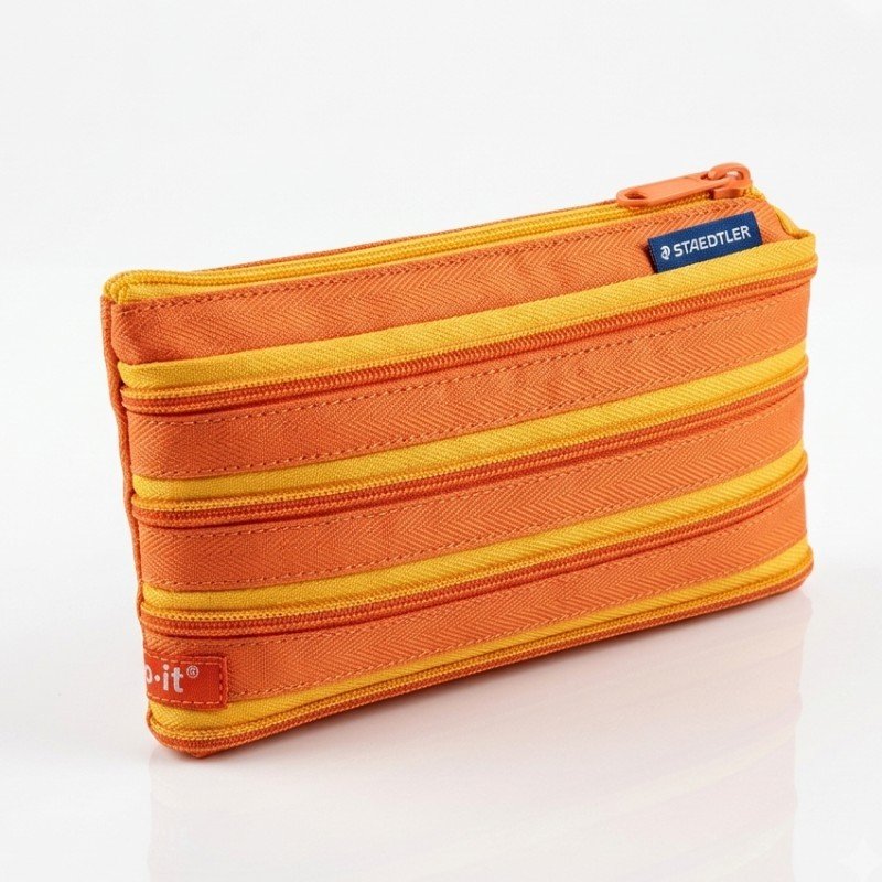 ZIPIT Patented One Long Zipper Multi-Color Pen Pouch for Kids & Teens