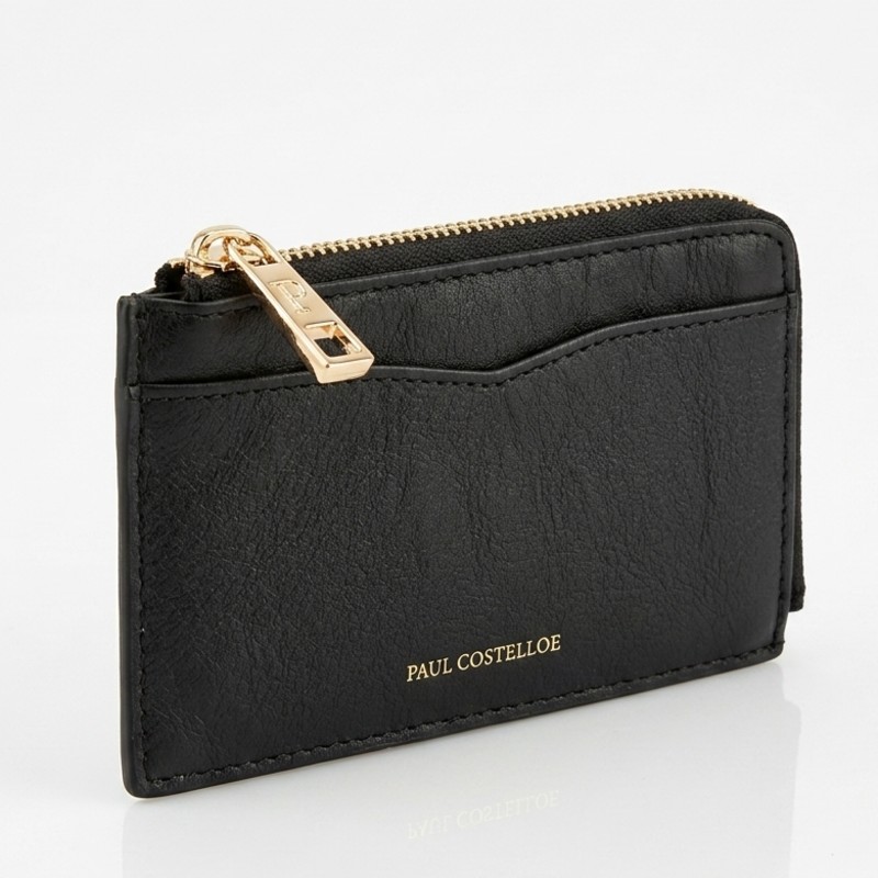 Paul Costelloe Genuine Leather Card Holder & Zip Coin Purse