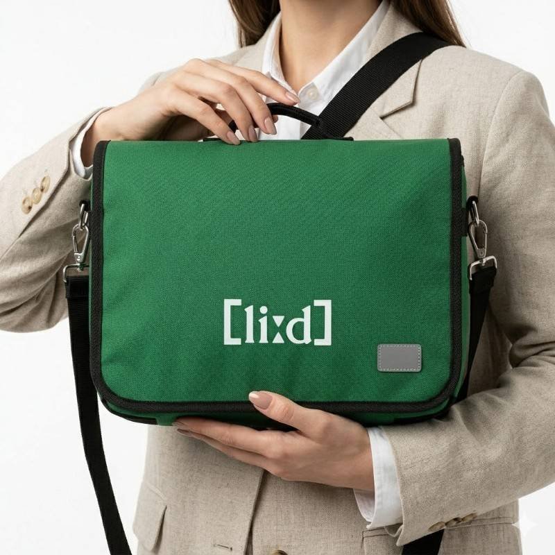 Green Lid bagpack traveling Bag - view 2