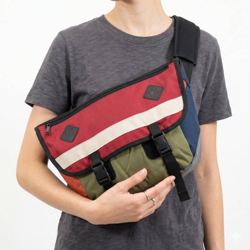 CorDura Cross body side travelling Bag - view 2