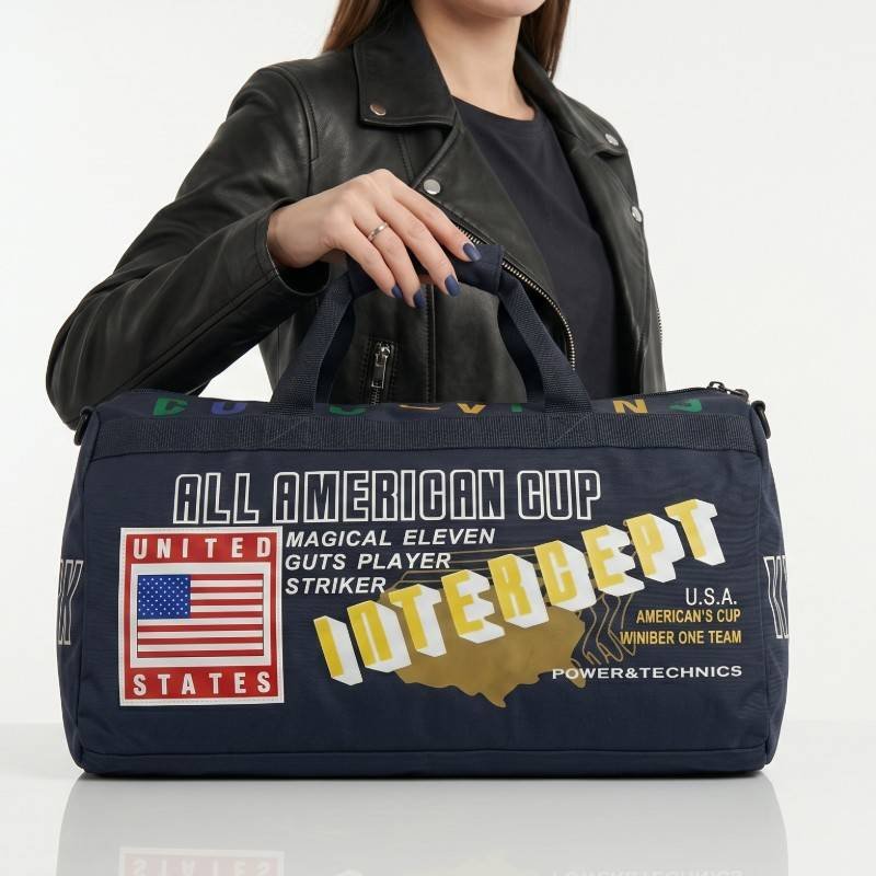 Black USA Travelling Bag - view 2