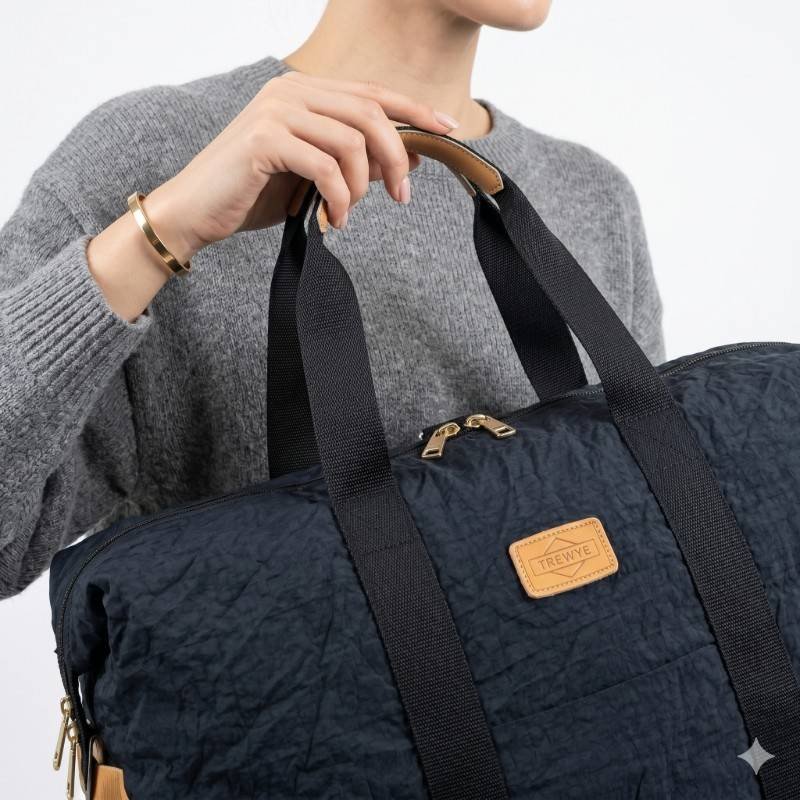 Black Terente medium sized Travelling Bag - view 2