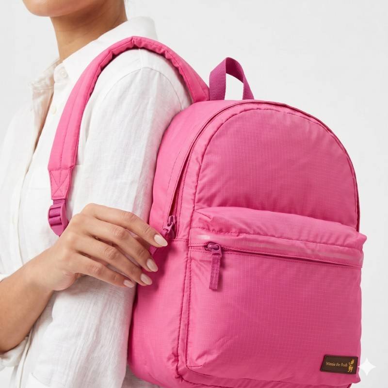 Pink Winnie the pooh Bagpack - view 2
